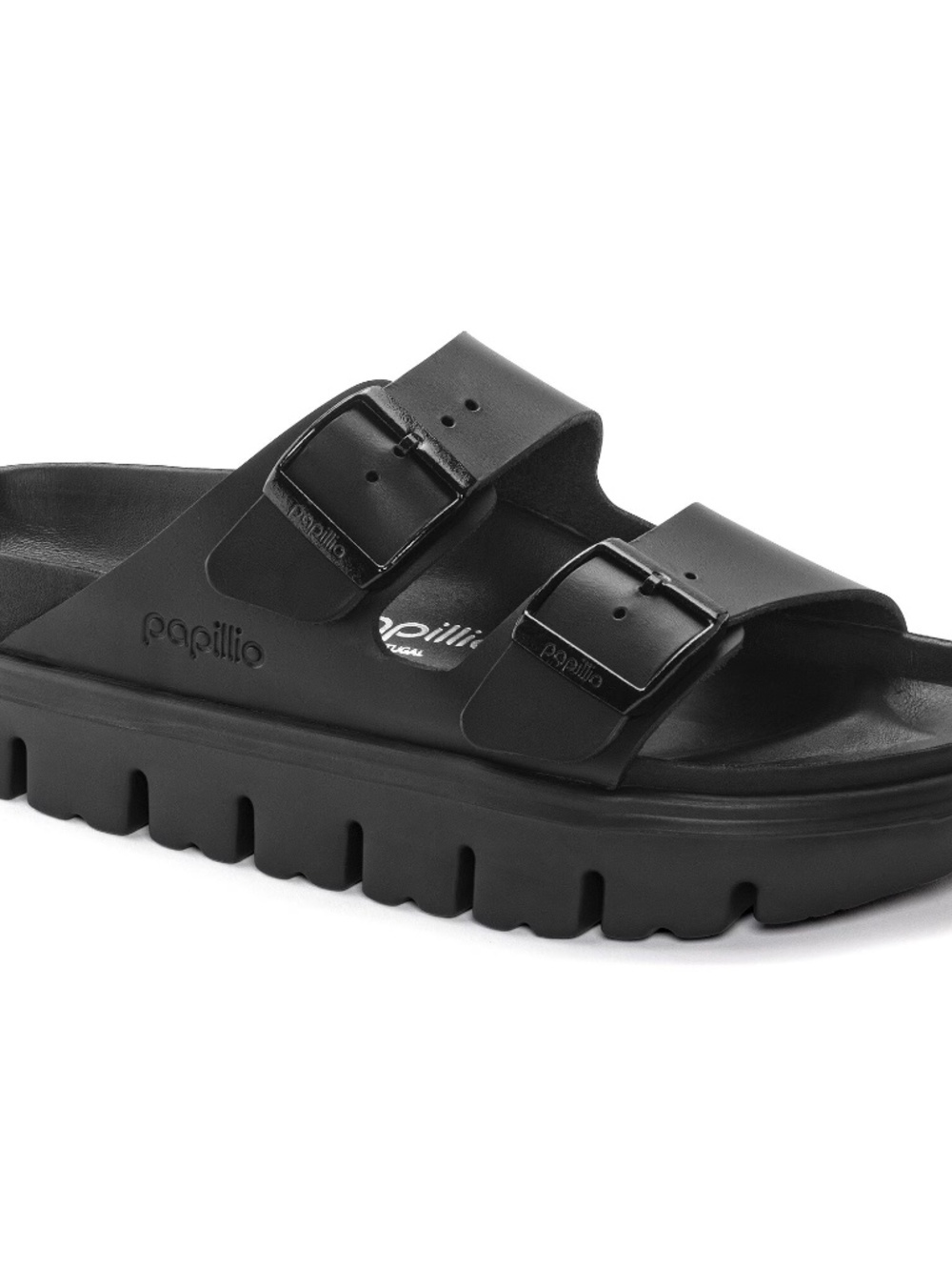 Birkenstocks Papillo Arizona Chunky - Black - Size 39